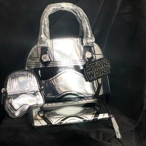 Loungefly Star Wars Purse Wallet And Coin Purse Captain Phasma NWT